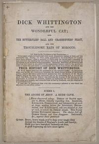 Dick Whittington And His Wonderful Cat;