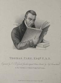 Thomas Park, Esqr. F.A.S.