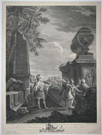 Alexander Visiting the Tomb of Achilles.