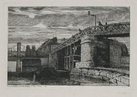 Estacade entre le Re Louviers et L'Ile St. Louis. 1840
