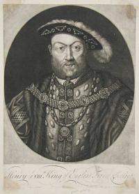 Henry ye VIIIth. King of England, France & Ireland.