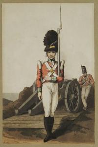 [Grenadier, or the first West York militia.]