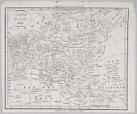Carte d'Asie 1833.