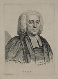 S.S.D.D. ...Dr. Salter Prebendary of Norwich. [in ink outside the image.]