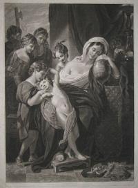 Agrippina, surrounded by her Children, weeping over the Ashes of Germannicus.