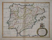 A New Map of Present Spain & Portugal,