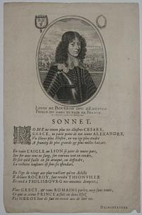 Louis de Bourbon duc d'Engvien Prince du Sang et Pair de France.