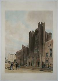 N. Front to St James's Palace, from Cleveland Row.
