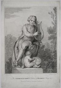 For Clementi & Comp.y's Edition of Handel's Songs &c. From the Statue in Vauxhall Gardens.
