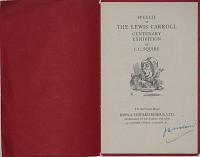 Lewis Carroll Centenary Exhibition. Speech by J.C. Squire at the Opening Ceremony 28th June, 1932.