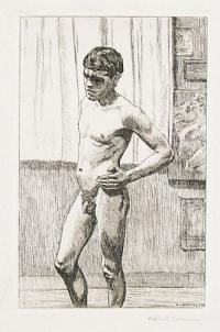 [A young male nude.]