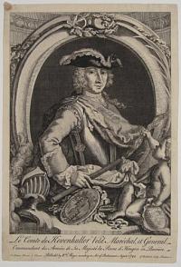 Le Comte de Kevenhuller Veld Maréchal, et General ~ Commandant des Armées de Sa Majesté la Reine dHongrie &c. en Baviére ~