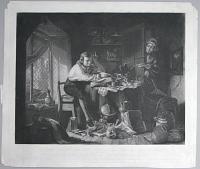 To the Right Worshipful John Kerle Haberfield, Esqre. Third time Mayor of Bristol, This Engraving of Chatterton Composing the Rowleian M.S.S.