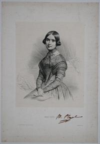 Marie Pleyel. [Facsimile signature:] M. Pleyel.