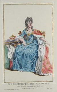 Marguerite De Valdema,  Reine de Suede de Danemarck et de Norvege.  Tire du Cabinet des Estampes du Roi.