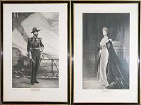 King George V.  [&]  Queen Mary.