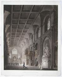 Internal View of Guild Hall, London.