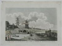 A West View of the Entrance into the City of Pekin the Metropolis of China.