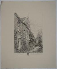 The Old School Christs Hospital Hertford [in pencil to right.]