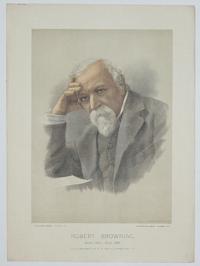 Robert Browning. Born 1812; Died 1889.