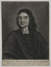 The Reverend Mr. Samuel Pomfret Minister of ye Gospel.