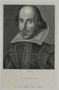 Shakespeare from the First Folio Edition.