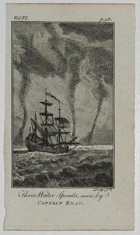 Three Water Spouts, seen by Captain Read.