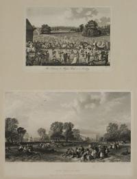 The Entrance to Hyde Park, on a Sunday. [&] Hyde Park in 1851. From the Picture in the Royal Collection.