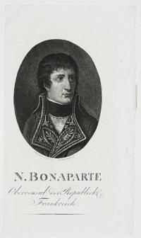 N. Bonaparte. Oberconsul der Republick Frankreich.