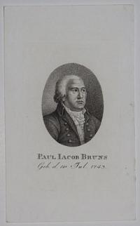 [Germany] Paul Iacob Bruns. Geb. d.18.t Jul. 1743.