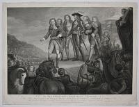 To the Kings most Excellent Majesty, This Plate the Landing of William Prince of Orange, in Torbay, on November the 5th 1688 is with His Gracious Permission humbly Dedicated, by his Majesty's most dutiful Subject & Servant, John Harris.