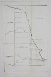 [Map used for the KansasNebraska Act.]