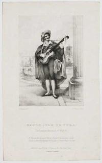 Senor Juan de Vega. The Spanish Minstrel of 1828-9.