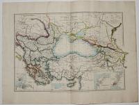 Map of the Ottoman Empire The Black Sea and the Frontiers of Russia and Persia by James Wyld. Geographer to the Queen & H.R.H. Prince Albert. Charing Cross East. London.