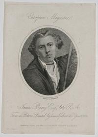 James Barry Esq.r late R.A. From a Picture Painted by himself about the Year 1783.