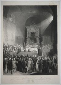 The Reform Bill receiving The King's Assent by Royal Commission.