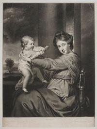 [Caroline Dutchess of Marlborough, With Lady Caroline Spencer her Daughter].