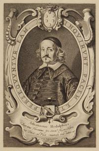 Athanasius Rodulphius. Patritius Florentinus, pro Seren.mo Magno Hetru riae Duce ad Pacis universalis trae tatus 1648. Inquirunt Pacem et Peresquuntur Eam.