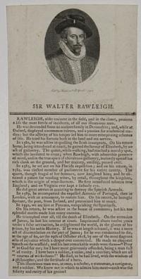 Sir Walter Rawleigh.