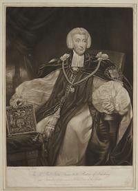 The Rt. Rev.d John Fisher D.D. Bishop of Salisbury and Chancellor of the most Noble Orde of the Garter.