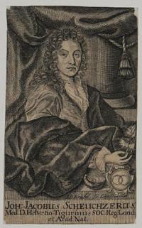 Joh: Jacobus Scheuchzerus: Med. D. Helvetio-Tiguinus Soc: Reg: Lond: et Acad. Nat.