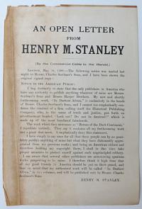An Open Letter from Henry M. Stanley.