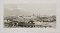 South East View of the City of Jerusalem, from the Mount of Olives, 1841.