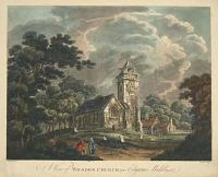 A View of Wilsden Church near Edgware Middlesex.