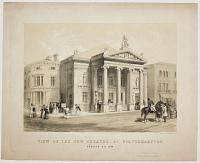 View of the New Theatre, at Wolverhampton. Erected A.D. 1844.
