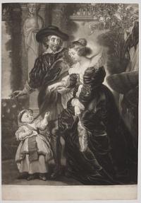 [Rubens with his Wife and Child.