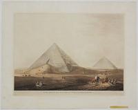 First and Second Pyramid of Gizah, Ancient Memphis.