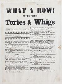 What a Row! with the Tories and Whigs. Tune, -