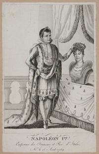 Napoleon 1er Empereur des Français et Roi d'Italie, Né le 15 Aout 1769.