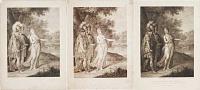 [Set of three prints in various states.] Venus shewing Aeneas the Road to Carthage.